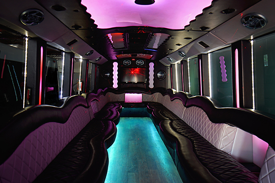 35-passenger party bus