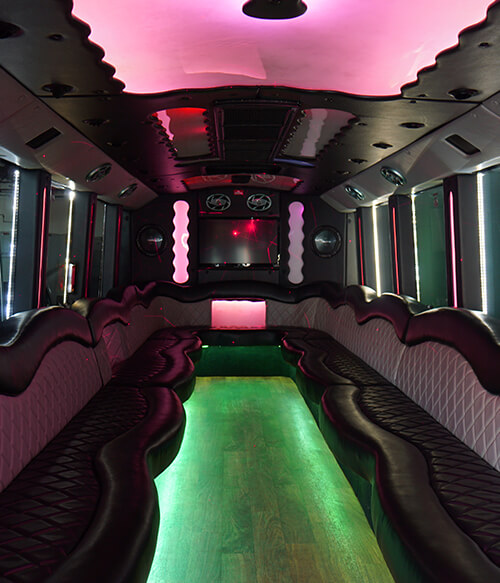 35-passenger party buses