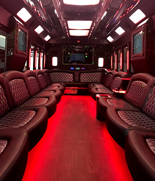 Party bus in Jackson